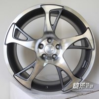 18寸名爵斯巴魯奔馳奧迪榮威大眾改裝輪轂5*100 112鋼圈胎鈴PNX