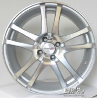 17寸風(fēng)景 賽歐 飛度 雅力士藍(lán)瑟改裝鋁合金輪轂4*100胎鈴輪輞YLX