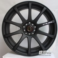 18寸大眾 斯巴魯 奔馳 奧迪 名爵改裝輪轂5*100/112鋼圈胎鈴YLX