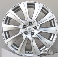 18寸銀色旋風(fēng)奧迪TT 朗逸 名爵 普銳斯改裝輪轂5*100鋼圈胎鈴YLX