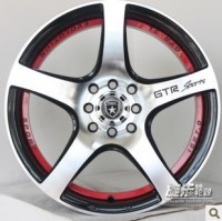 16寸4*100/114.3 ET35吉利 迷你 雷諾日系鋁合金改裝輪轂胎鈴YLX