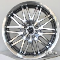 17寸4*100/114.3吉利 雨燕 起亞K2 日系車鋁合金改裝輪轂胎鈴YLX