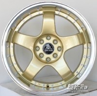 17寸4*100/114.3 ET35迷你 景程名爵3日系鋁合金改裝輪轂胎鈴YLX