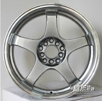 17寸日系 大眾 榮威晶銳改裝鋁合金輪轂5*100/114.3鋼圈胎鈴YLX