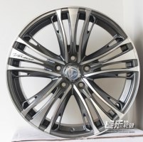 18寸l凌志 馬自達(dá) 凱美瑞 日產(chǎn)改裝電鍍輪轂5*114.3鋼圈胎鈴PNX