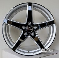 18寸雷克薩斯馬自達(dá)旋壓輕量化跑車輪轂改裝5*114.3鋼圈胎鈴YLX