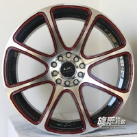 17寸5*100/110薩博 歐寶 斯巴魯 MG 改裝鋁合金輪轂鋼圈胎鈴YLX