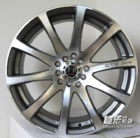 17寸新雅閣甲殼蟲馬三榮威日產(chǎn)系改裝輪轂5*100/114.3鋼圈胎鈴YLX