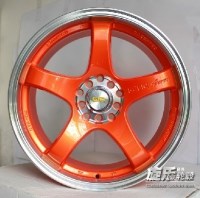 17寸日系車(chē) 榮威 福瑞迪 大眾改裝輪轂5*100/114.3輪輞鋼圈YLX