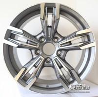 18寸寶馬XM6高配 路虎 新君越 改裝鋁合金輪轂5*120鋼圈胎鈴YLX