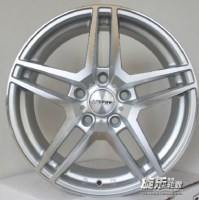 17寸寶馬系列 君威 開拓者 君越改裝鋁合金輪轂5*120鋼圈胎鈴YLX