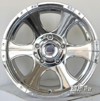 17寸8J 5*139.7吉姆尼 索拉托 越野車改裝電鍍輪轂鋼圈胎鈴YLX