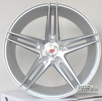 19寸5*112大眾奧迪奔馳系列旋壓輕量化臺(tái)產(chǎn)V5前后配改裝輪轂胎鈴X