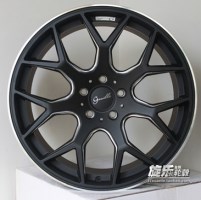 19寸5*114.3美國(guó)GIOVANNA黑色GIO數(shù)據(jù)全頭尾鈴前后配改裝輪轂XBW