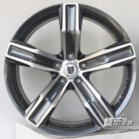 德芙龍18 19寸 5孔系列 德系 日系車改裝鋁合金輪轂 槍灰車面MX