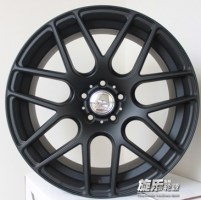 19寸宝马X5 X6 专用改装铝合金轮毂5*120黑色钢圈胎铃YLX