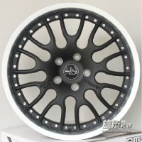20寸9J 5*130黑色多條幅保時捷 卡宴 途銳奧迪Q7改裝輪轂胎鈴YLX