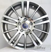 16寸薩博SAAB 歐寶威達雅特改裝改裝鋁合金輪轂5*110鋼圈胎鈴YLX