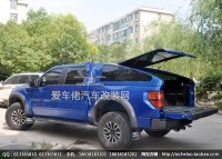 福特猛禽F150皮卡改裝 福特猛禽皮卡最新運(yùn)動款后蓋 帶弧形后箱斜蓋 F150改裝件