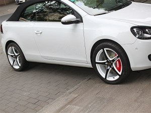 高爾夫敞篷版剎車套裝及四出排氣