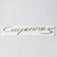 13627 卡宴 11+ 尾門(mén)標(biāo)/Cayenne S  德國(guó)原廠標(biāo)（包郵）