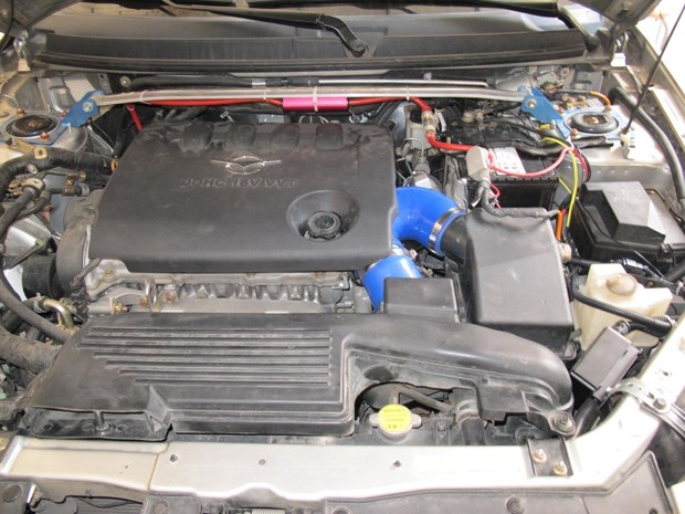 海馬323 安裝鍵程LX2008離心式渦輪增壓器