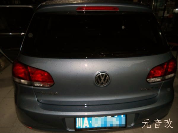 成都元音--高爾夫6音響簡(jiǎn)單改裝升級(jí)
