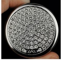 正品DAD音量旋鈕水晶貼 奔馳BENZ中控臺水晶裝飾 純手工鑲鉆內(nèi)飾
