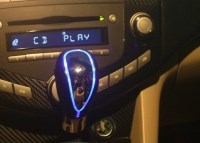 XJ正品 全自動LED感應(yīng)發(fā)光排擋頭 汽車檔把頭改裝 通用波棍排檔頭
