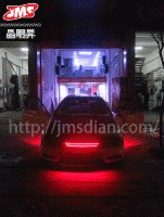 實(shí)體店鋪支持安裝汽車?yán)涔鉄羝嚫难b燈汽車裝飾燈底盤燈條冷光線