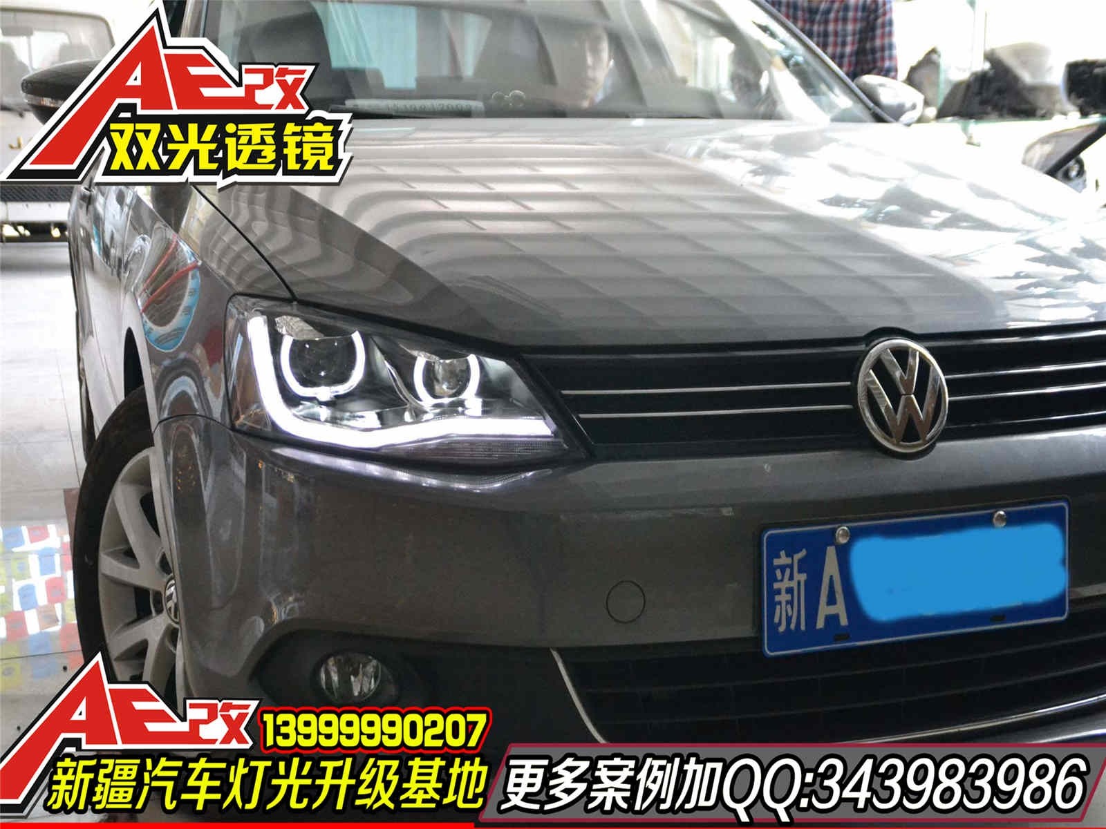【新疆金科改燈】速騰升級LED淚眼（雙）天使眼雙光透鏡探陸澤總成