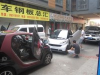 奔馳斯瑪特剪刀門
