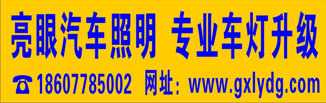 广西河池亮眼车灯改装 Logo