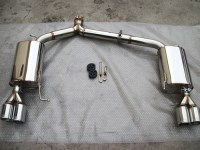 奧迪A4L 2.0T 排氣改裝 M鼓 內(nèi)回壓鼓 排氣改裝