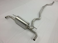 新寶馬320 F30 改裝排氣 汽車改裝雙邊四出