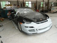 保時捷卡曼改GT3包圍套件保時捷改GT3排氣保時捷改GT3大包圍