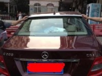 奔馳C200頂翼622尾翼 C200尾翼 ABS汽車尾翼 改裝尾翼 專車專用