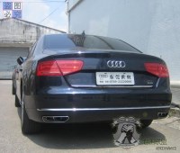 2011-2013款奧迪A8 W12喇叭尾喉 后唇 裝飾尾嘴 夜視中網(wǎng) 正副品