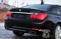 寶馬F02 760LI排氣尾嘴/后唇/后導流 730LI/740LI改760LI尾嘴后唇
