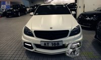 2011-2013款奔驰C200/C260 C63/W204 WALD款树脂纤维大包围 LED灯