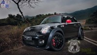 2012款宝马迷你mini COOPER S SUV小包围 前后唇/侧裙/轮眉