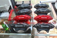 長(zhǎng)沙匯格車研新君威GS改裝美版原裝位BREMBO F50大四活塞剎車