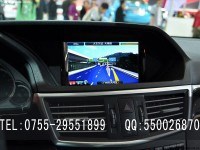 奔馳E300加裝導(dǎo)航|專業(yè)奔馳E300原車屏升級凱立德導(dǎo)航|深圳圣誕特價