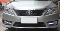 12年款凱美瑞日行燈 耀動(dòng)版專用LED日間行車(chē)燈 駿瑞原霧燈位改裝