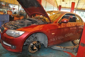 寶馬E93升級英國AP9040剎車系統(tǒng)案例