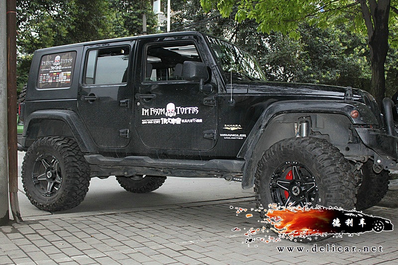 大連改裝車(chē)牧馬人改裝升級(jí)UPSOAR前后剎車(chē)套裝