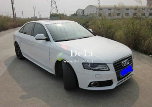 大連汽車改裝A4L改裝艾巴赫防傾桿B12避震排氣改裝輪轂