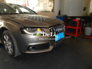 大連汽車改裝奧迪A4L小改S4套裝