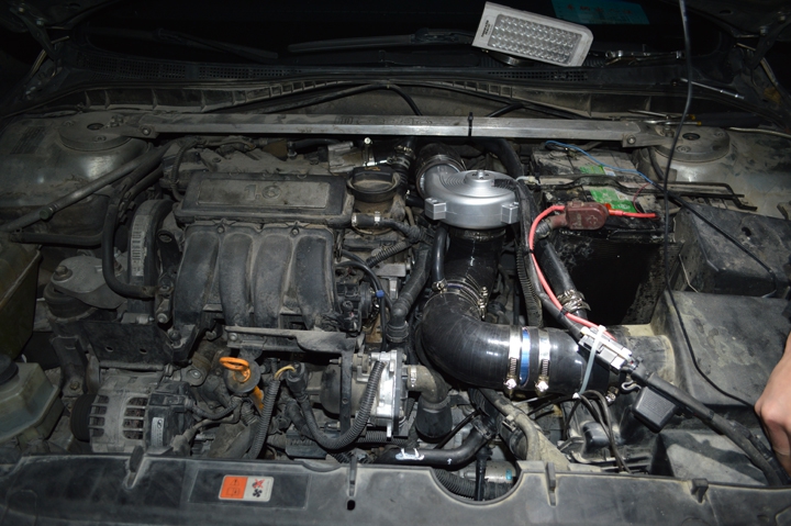 老款奔騰B50動(dòng)力提升改裝X2008渦輪3258元