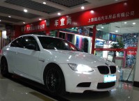 BMW M3全車亮光白施工